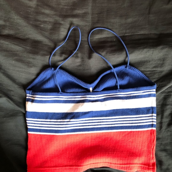Spaghetti Strap cropped tank top - Picture 2 of 2